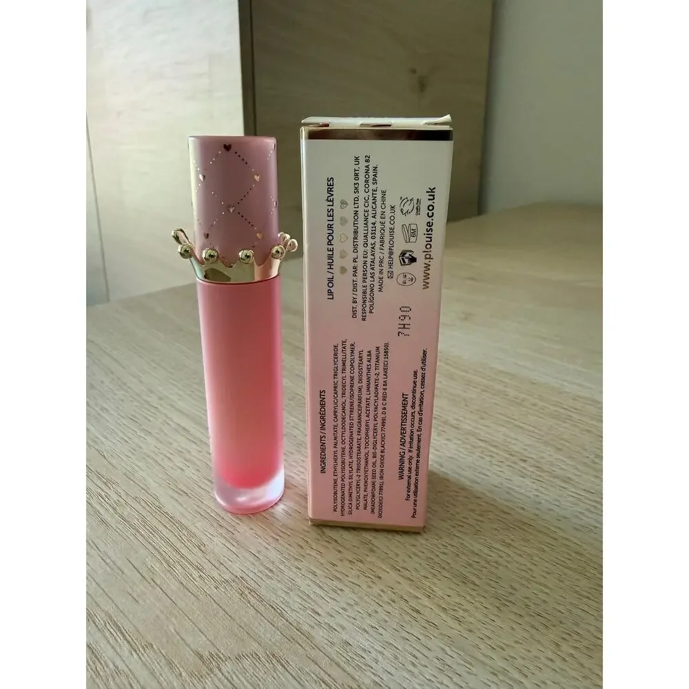 $17 New P. Louise Stay Shining Lip Oil Frosty Feels 5ml Hydrating Gloss